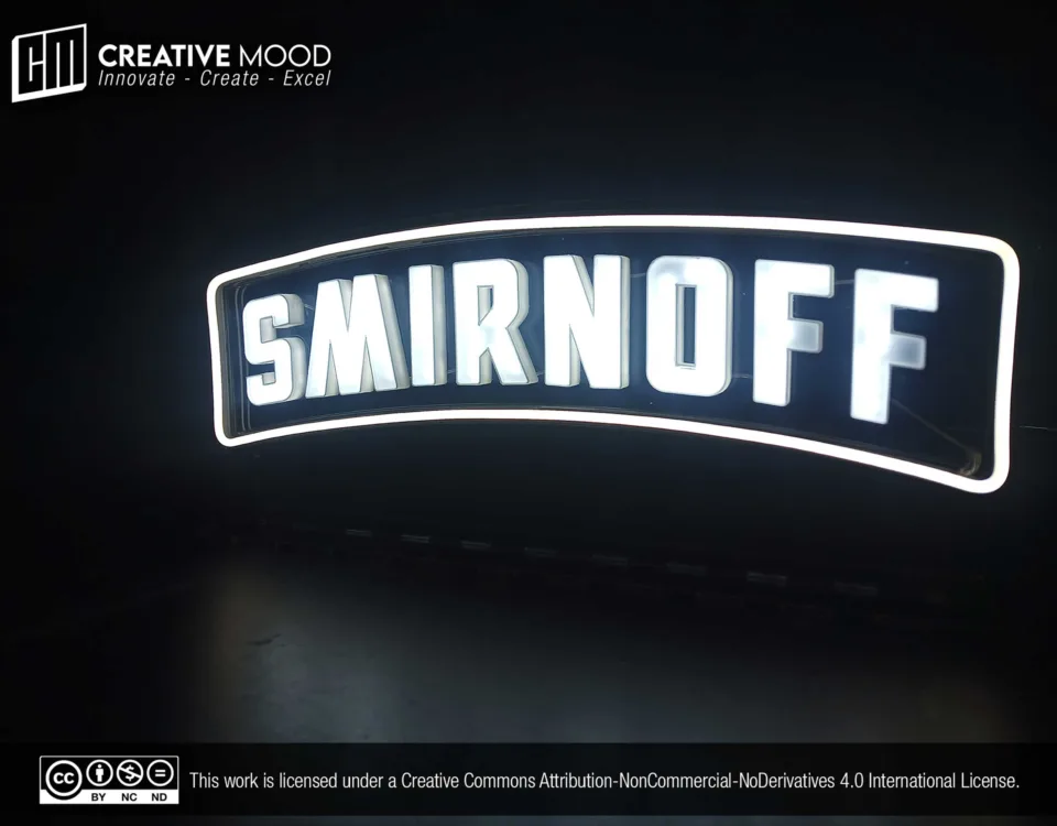 Smirnoff Channel Letters