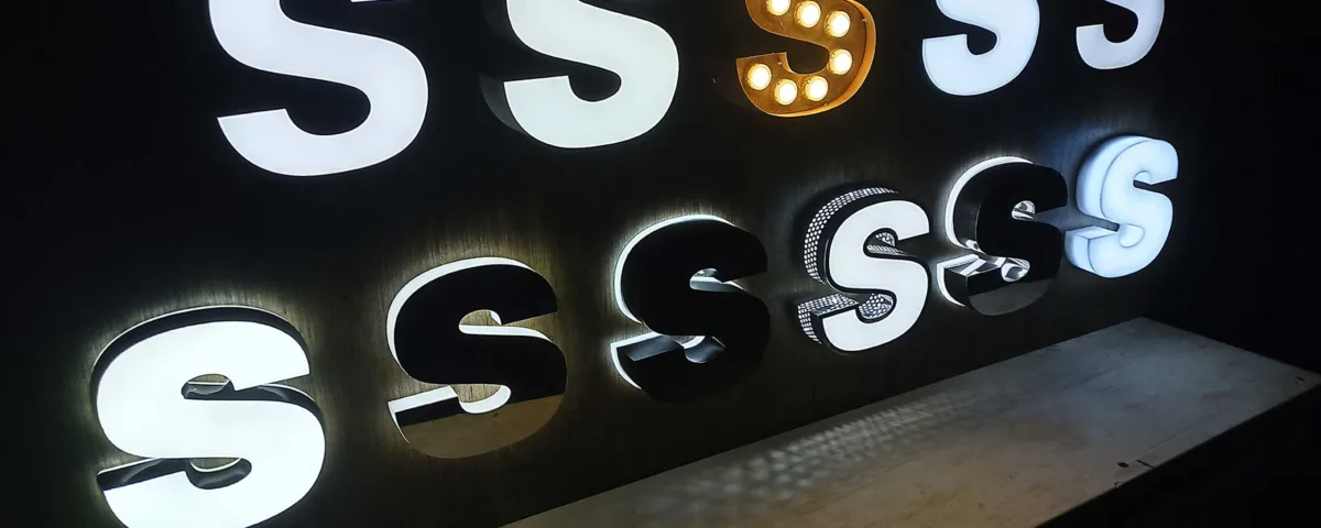 Samples Channel Letters