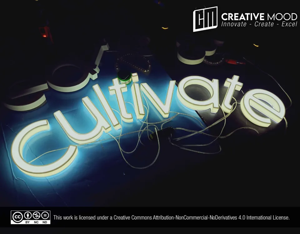 'Cultivate' Channel Letters