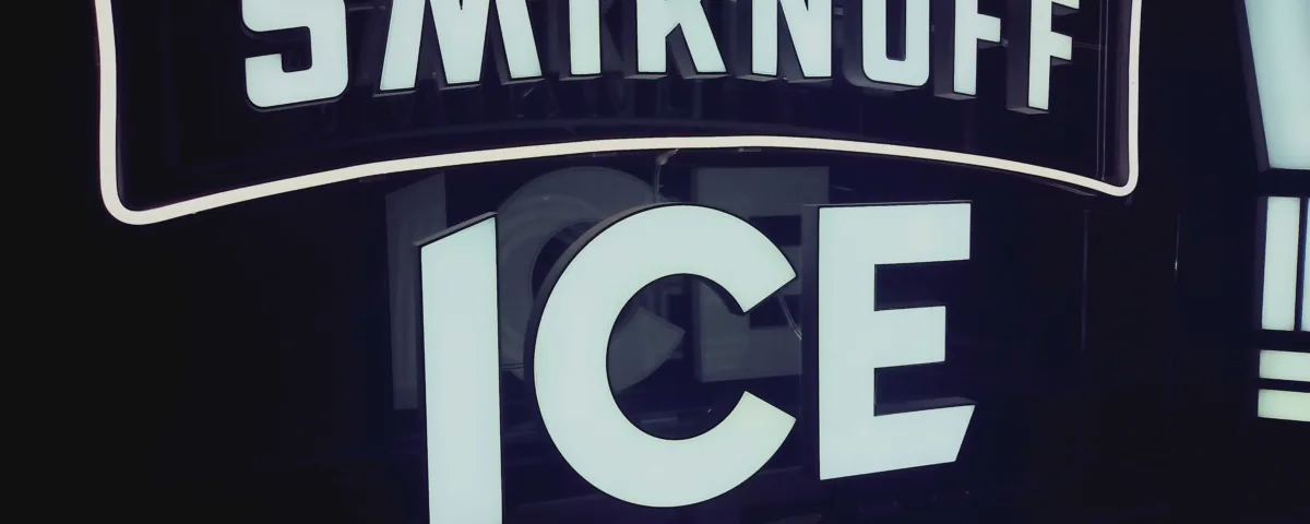 ‘SMIRNOFF ICE’ Channel Letters