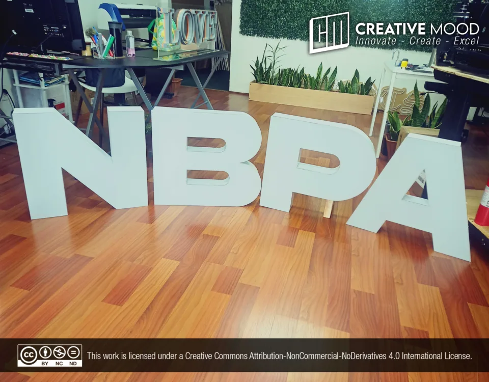 ‘NBPA’ Channel Letters