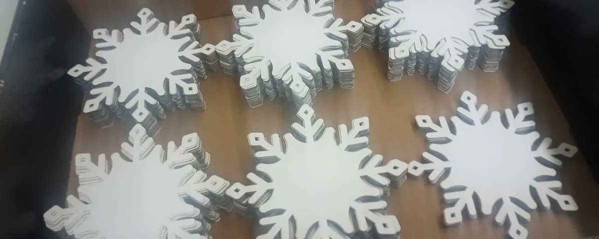 Snowflake Laser-Cut