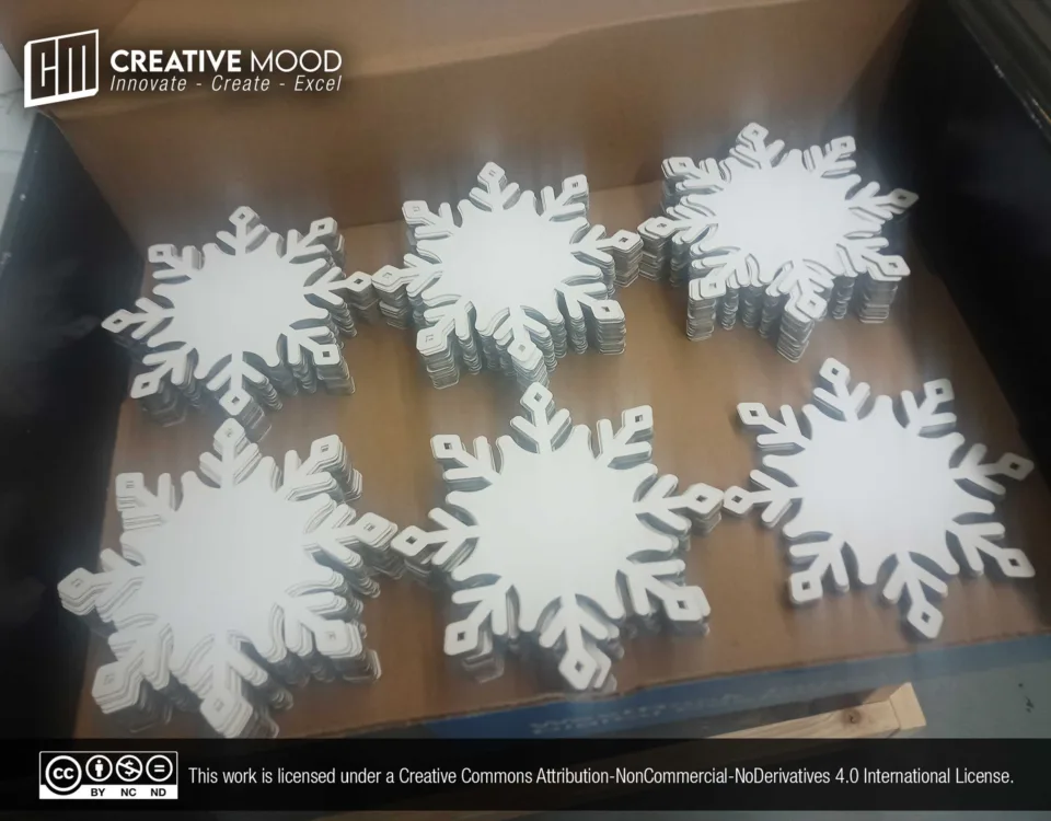 Snowflake Laser-Cut