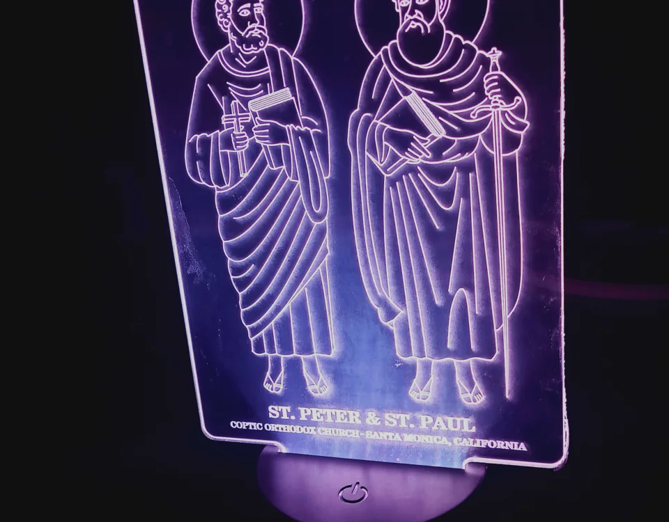 Biblical Figures Laser Engraving