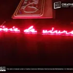 ‘Joie de vivre’ Red LED Neon Sign