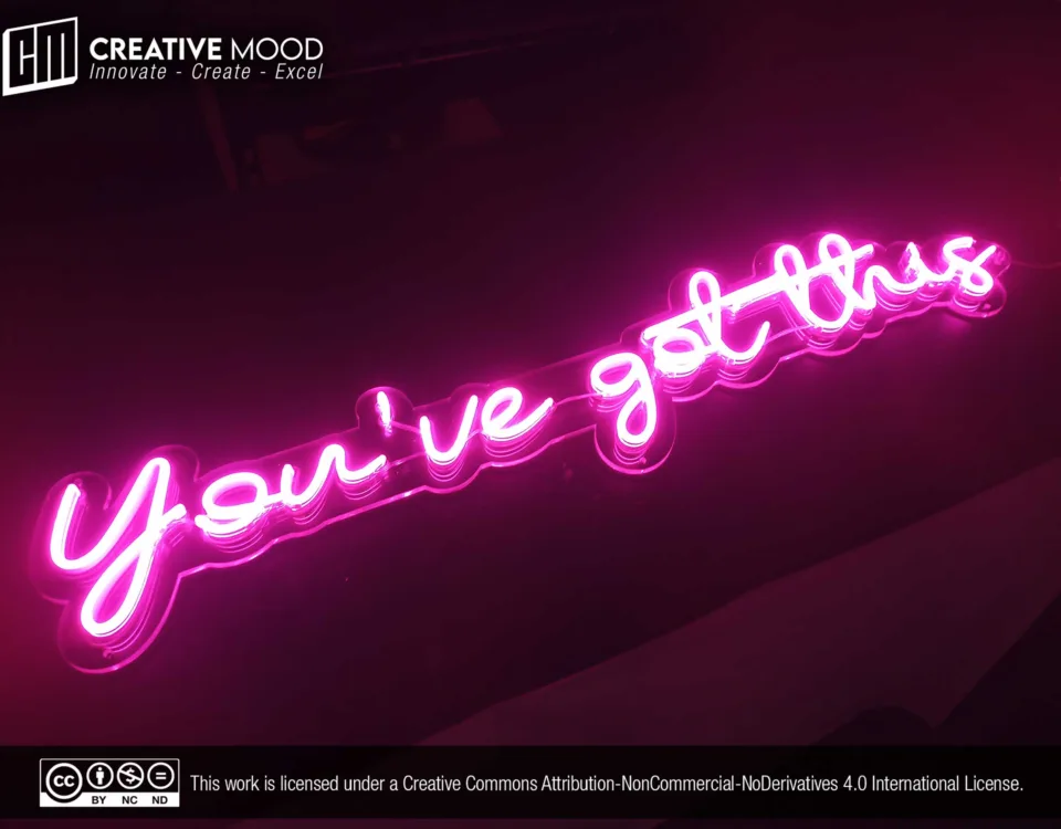 ‘You've got this’ Pink LED Neon Sign