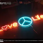 ‘Love Life’ LED Neon Sign