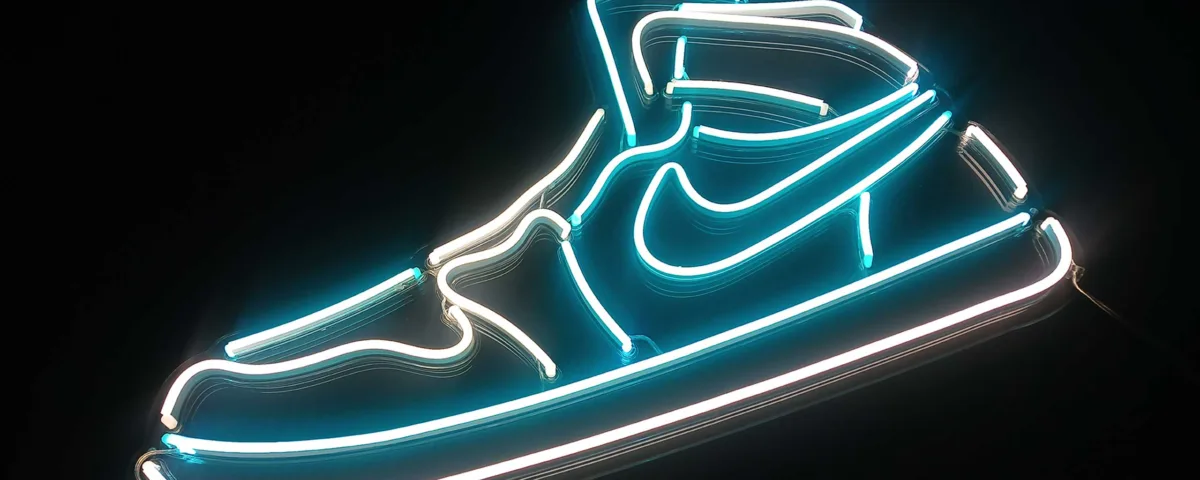 Sneaker-shaped LED Neon Sign