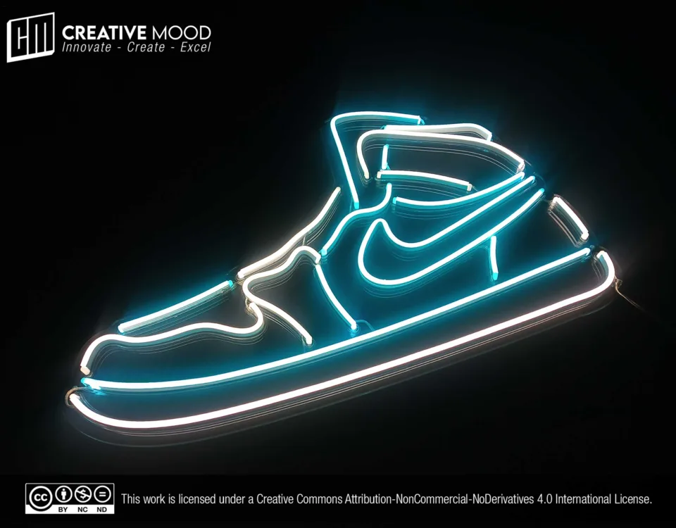 Sneaker-shaped LED Neon Sign