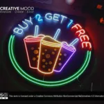 ‘BUY 2 GET 1 FREE’ LED Neon Sign