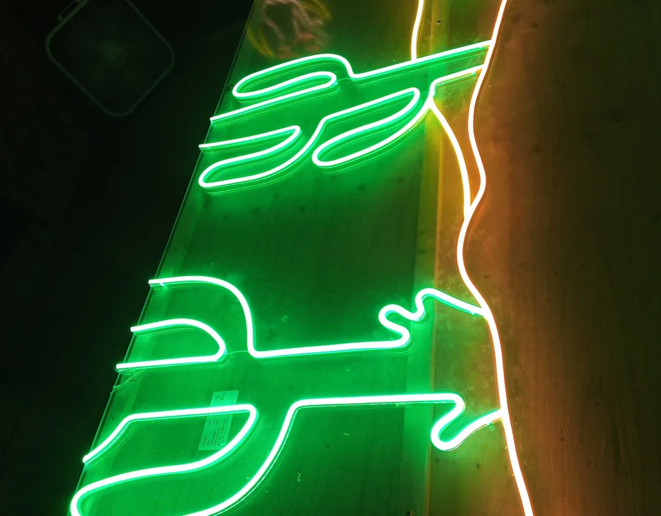 Cactus Green LED Neon Sign