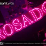 ‘ROSADO’ Pink LED Neon Sign