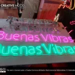 ‘Buenas Vibras’ LED Neon Sign